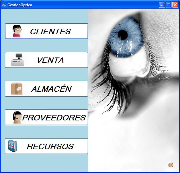 Ventana principal de la aplicación