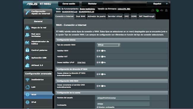 Router ASUS RT-N66