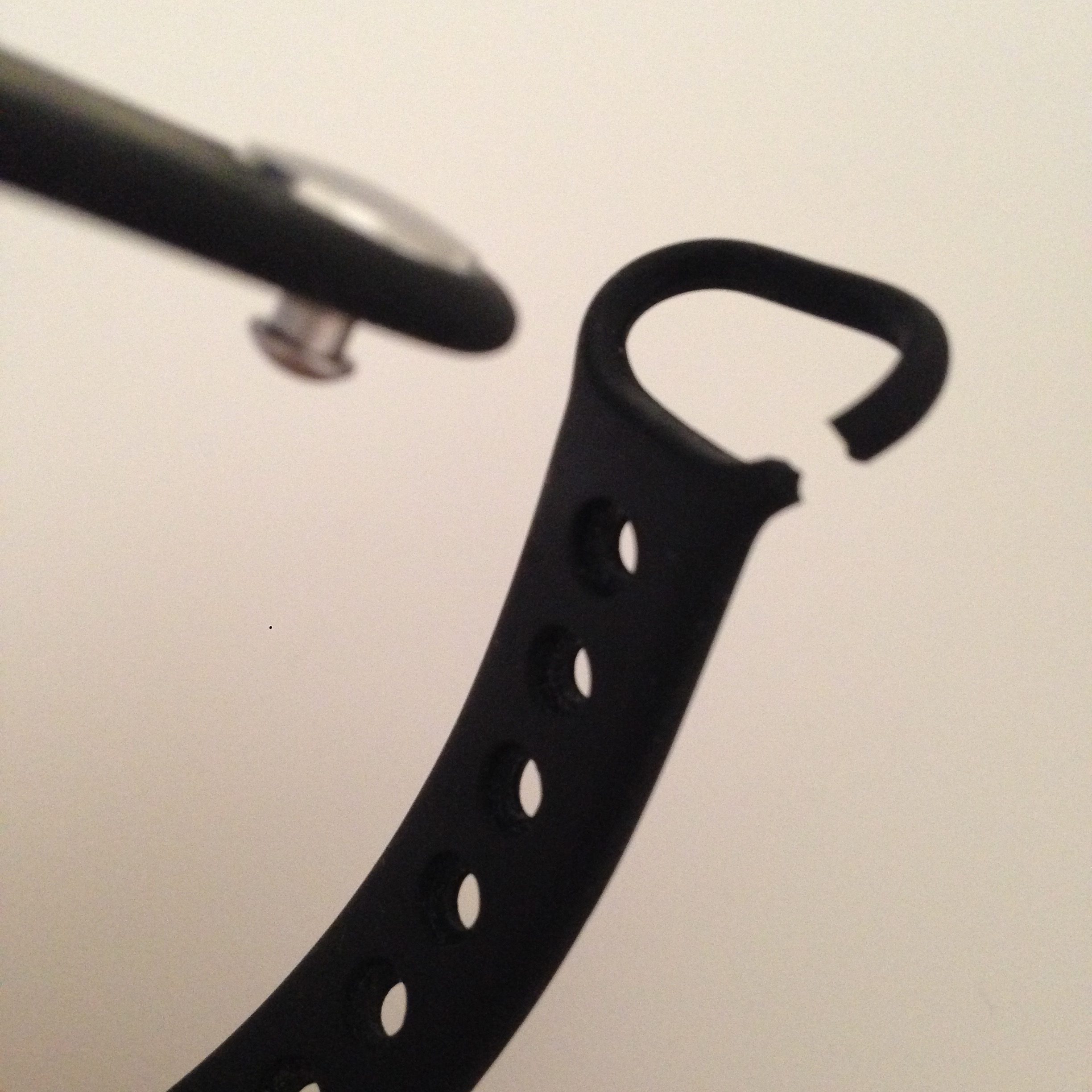Mayo Deliberadamente invadir Rotura de la goma de la pulsera Xiaomi MiBand