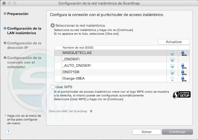 Herramienta de configuración WiFi