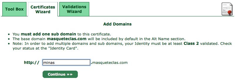 certificado SSL gratuito