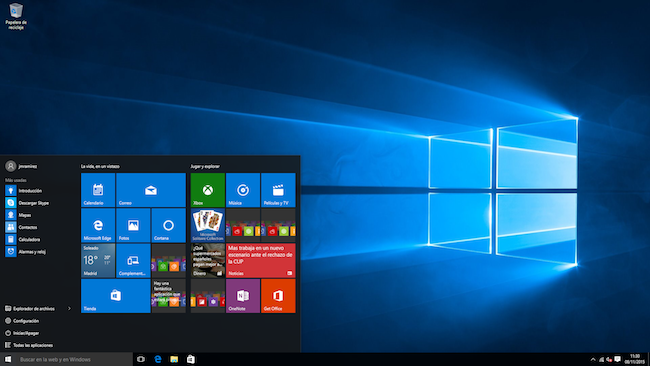 Windows 10 Home instalado