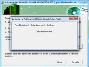 Calibración del MobileOffice S601
