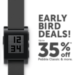 Descuentos en Pebble