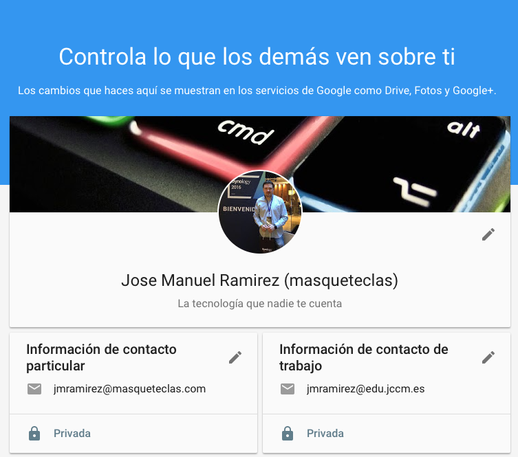 Google about me