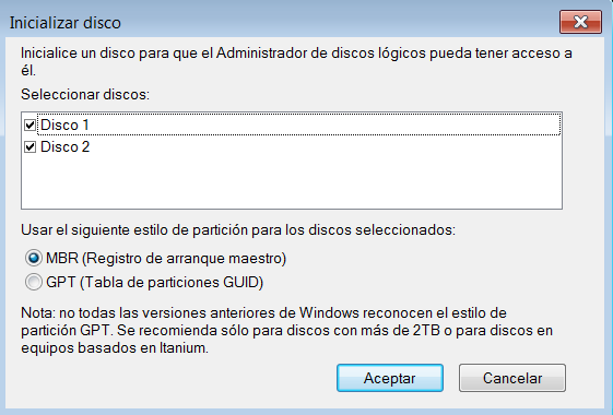 Raid 0 en Windows 7