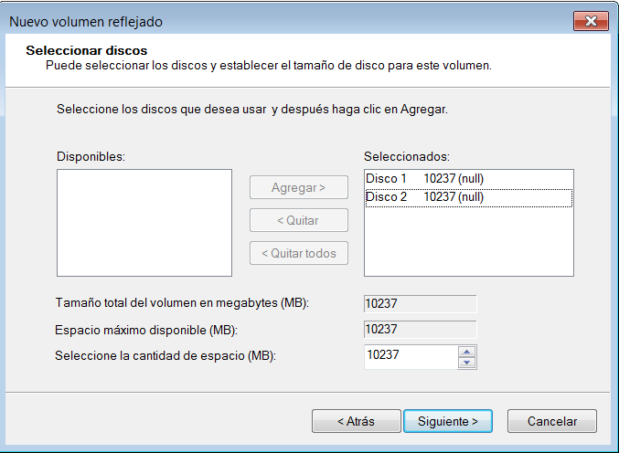 Raid 1 en Windows