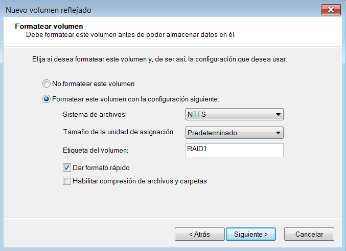 Raid 1 en Windows