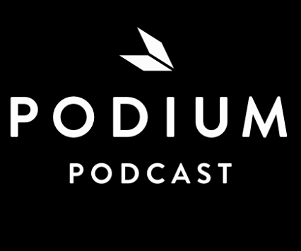 podium podcast