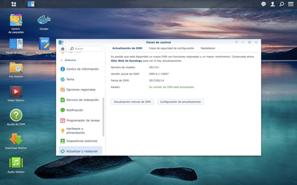 DiskStation Manager 6.1