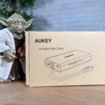 hub USB-C 8 en 1 de AUKEY