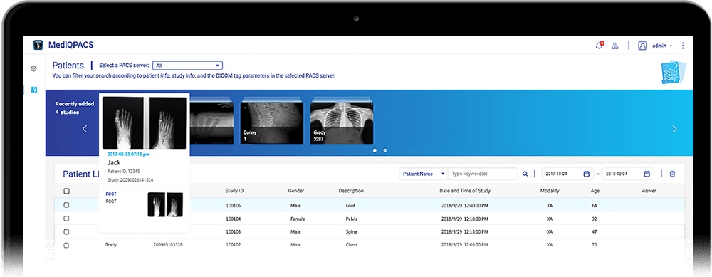 MediQPACS para QNAP