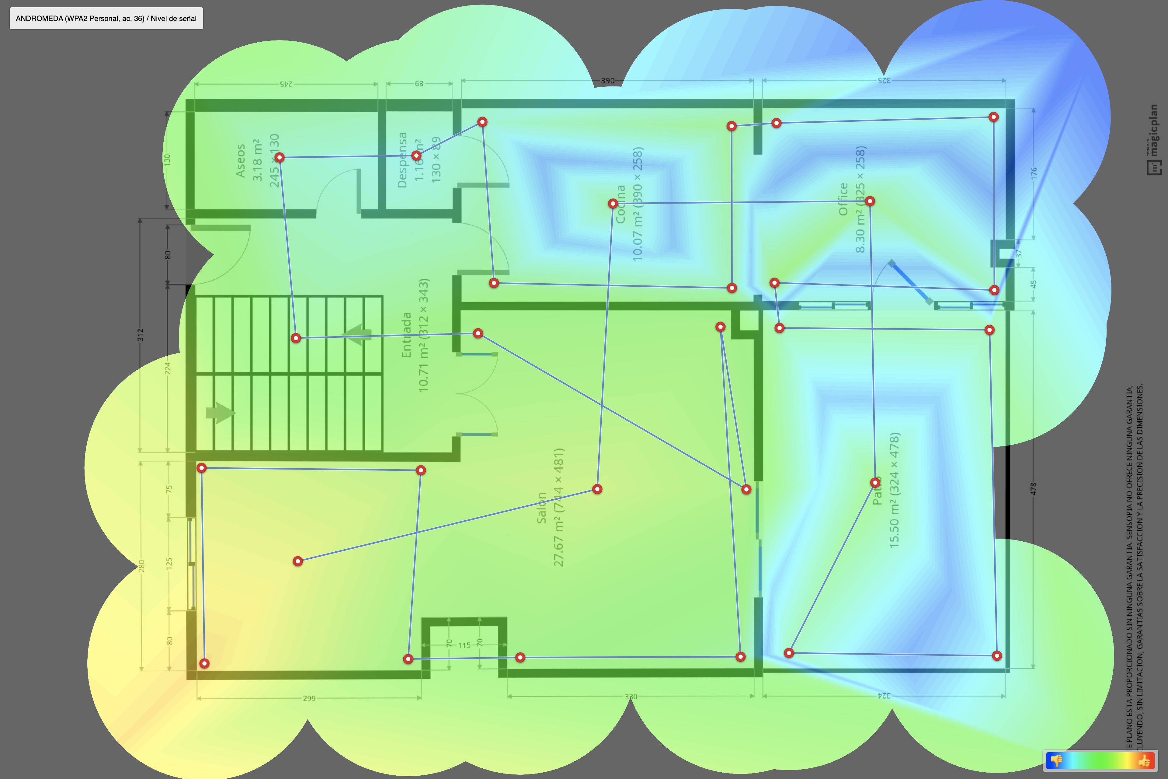 mapa de calor orbi-mesh-rbk53