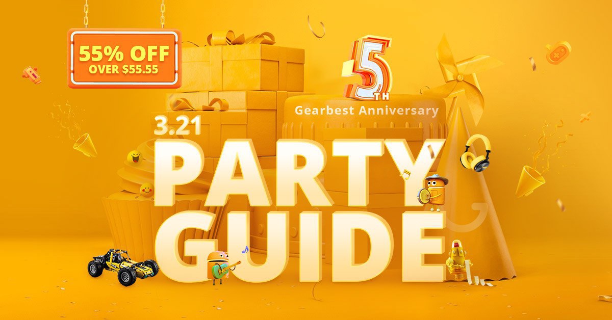 5th aniversario Gearbest